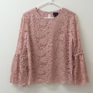 Long Sleeve Lace Top
